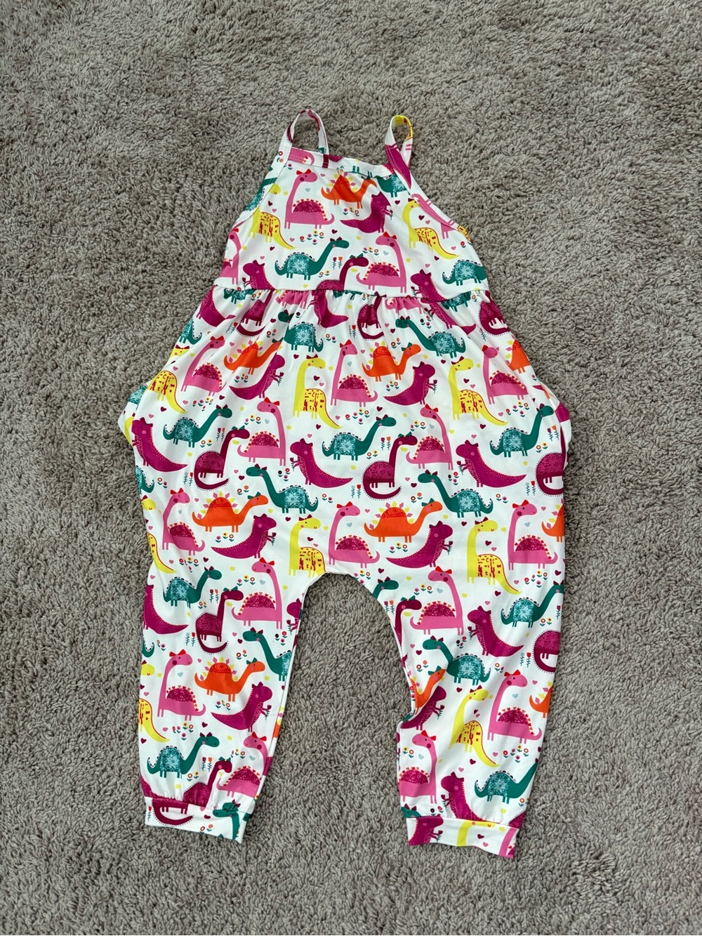 Toddler / Little Kid Dino Jumpsuit (3T / 4T) NWOT